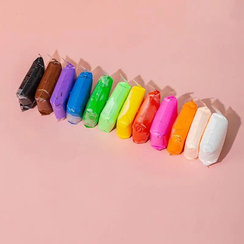 Kids Air-Dry Clay Craft Kit With Tools, 12, 24, Or 36 Vibrant Colors