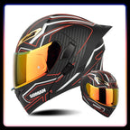 Modular Full-Face Motorcycle Helmet with Dual Visor | Fioriscas