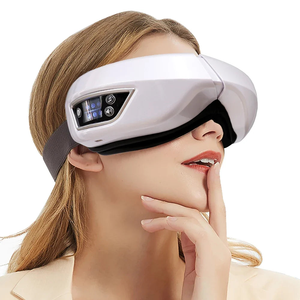 Massageador inteligente para os olhos com airbag, para relaxamento e terapia do sono | Fioriscas