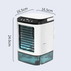 Hordozható hűsítő ventilátor frissítő permetezőfunkcióval | Fioriscas