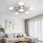 Pohjoismaistyylinen energiatehokas oksakuvioinen LED-kattovalaisin moderniin sisustukseen | Fioriscas