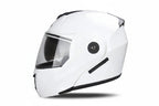 Modułowy kask motocyklowy z podwójną szybą, certyfikowany DOT | Fioriscas