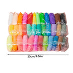 Kids Air-Dry Clay Craft Kit With Tools, 12, 24, Or 36 Vibrant Colors