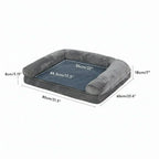 Cuccia ortopedica per cani in memory foam con copertura idrorepellente e comfort morbido - Fioriscas