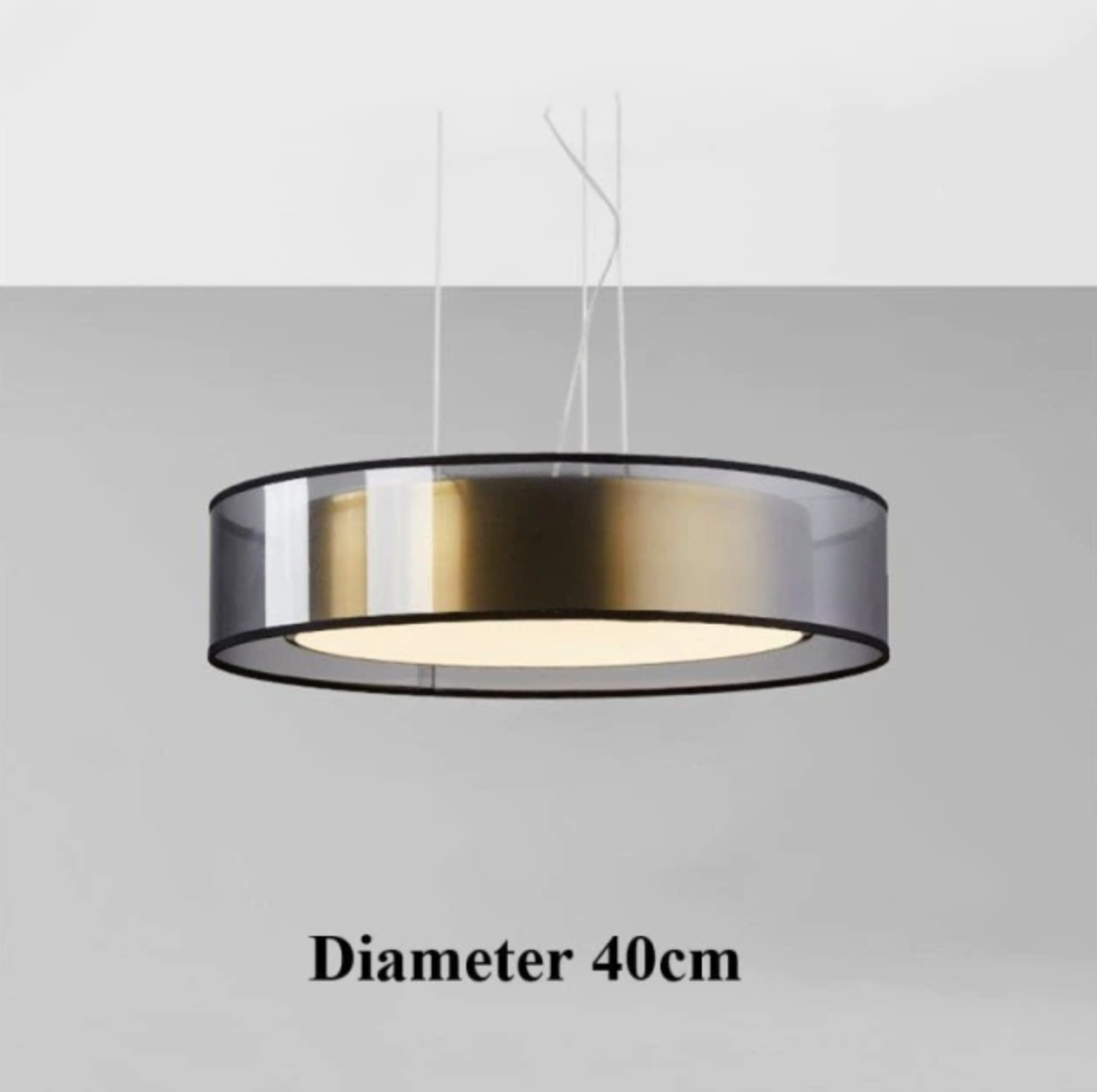 Zentra TriLight -kattovalaisin, 3000 K / 4000 K / 5000 K, tasoon asennettava tai riippuvalaisin