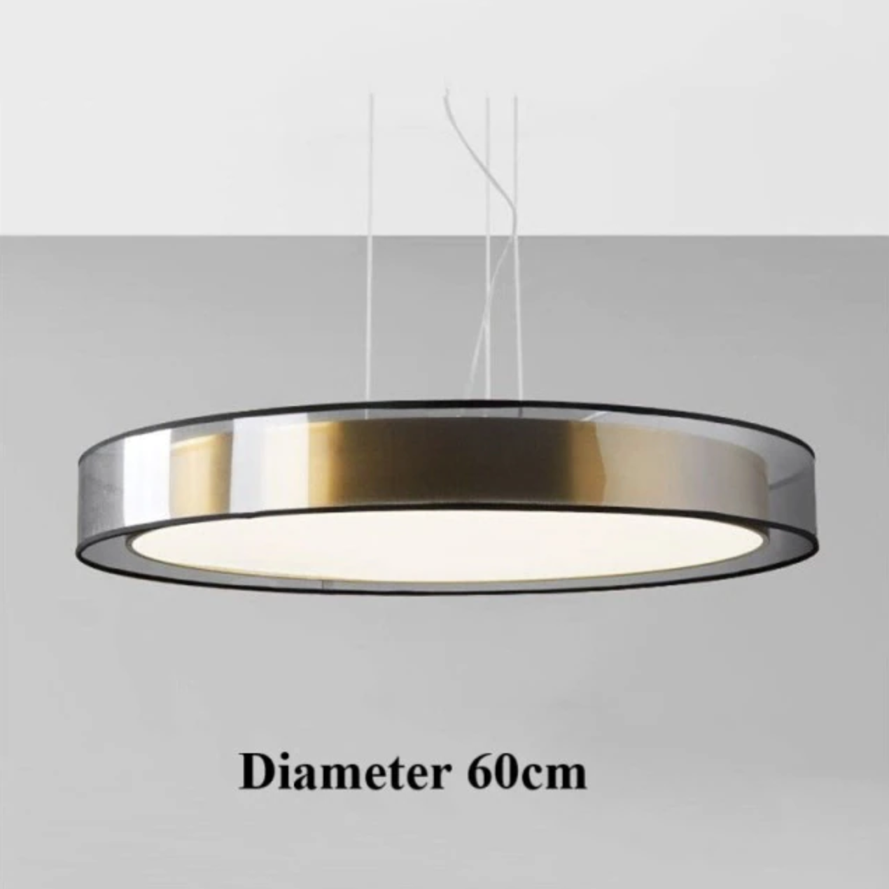 Zentra TriLight -kattovalaisin, 3000 K / 4000 K / 5000 K, tasoon asennettava tai riippuvalaisin