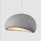 Lampada a sospensione a ciotola in stile Wabi Sabi, plafoniera LED regolabile
