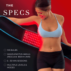 Red Light Therapy Belt for Body Contouring & Recovery | Fioriscas