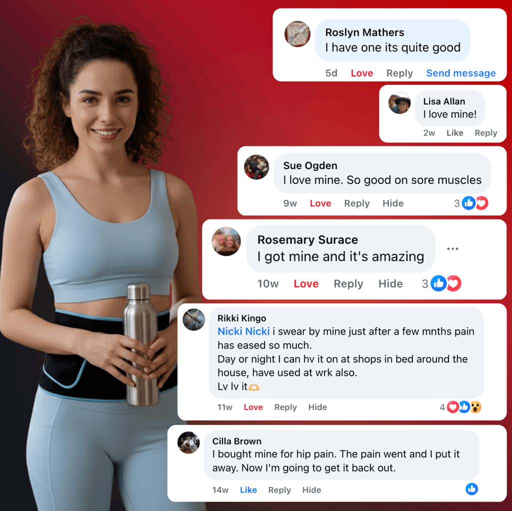 Red Light Therapy Belt for Body Contouring & Recovery | Fioriscas