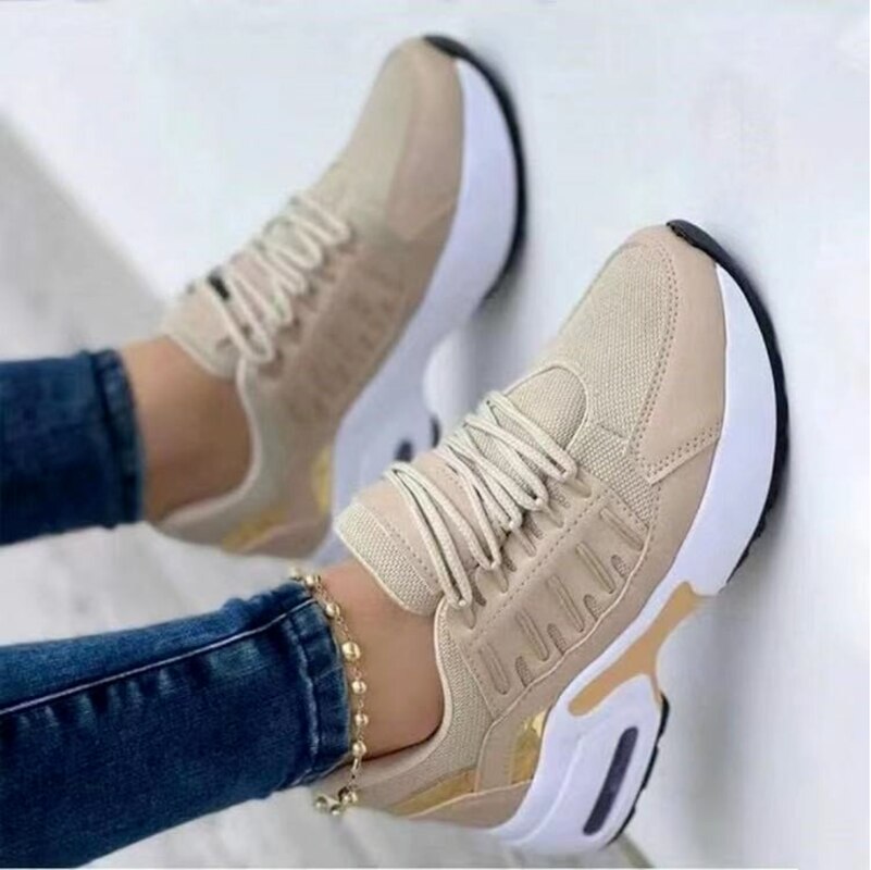 נעלי סניקרס VeloraStep AeroFlex Air-Sole, נוחות מרופדת לכל יום