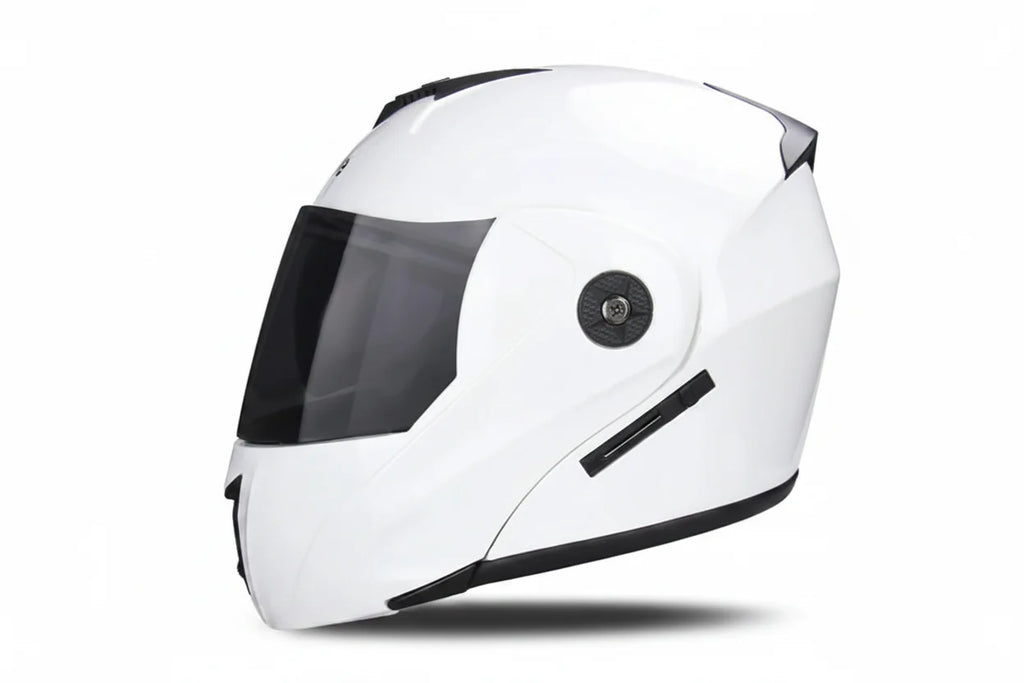 Modułowy kask motocyklowy z podwójną szybą, certyfikowany DOT | Fioriscas