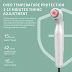 1 MHz ultralydsterapiapparat med tre effektniveauer og automatisk timer til lindring af muskel- og ledsmerter
