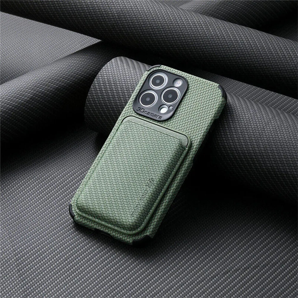 MagSafe Wallet Case | iPhone Magnetic Card Holder | Slim Design