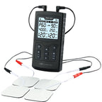 4-i-1 elektrisk stimulator med flere tilstande, 120 intensitetsniveauer og 60 programmer