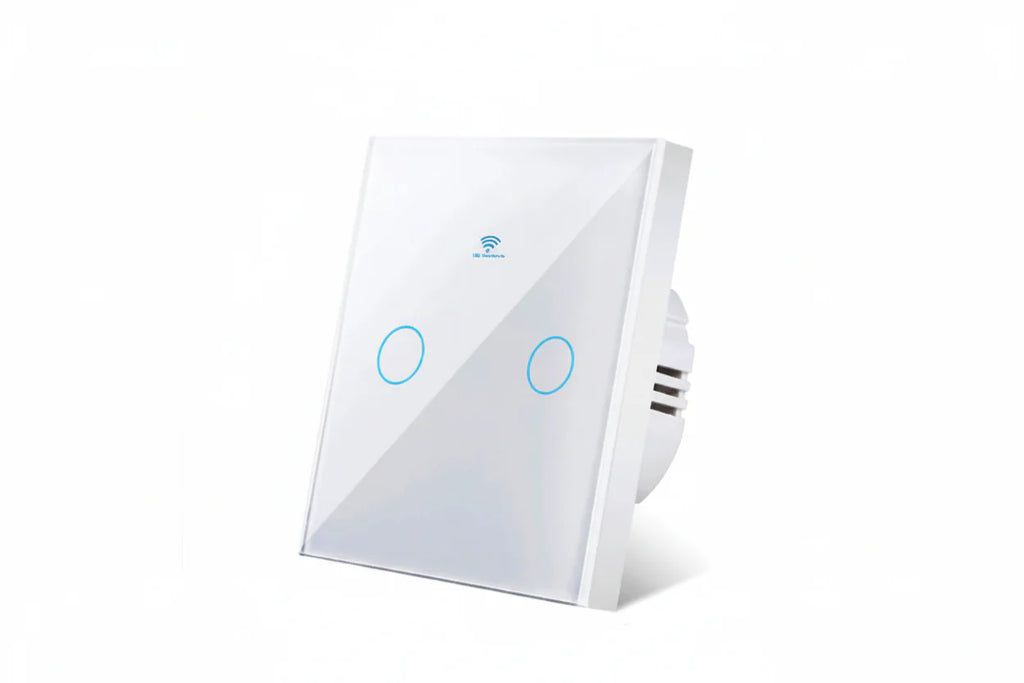 Smart WiFi Touch Light Switch, No Neutral Wire Needed, Alexa & Google