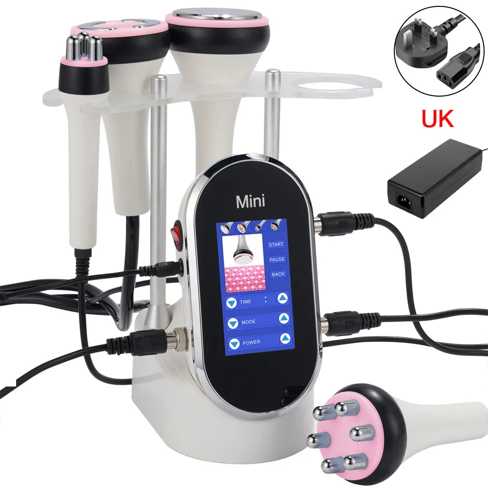 All-In-One Ultrasonic Cavitation Enhanced RF For Body Contouring Device With EMS Vacuum