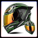Modular Full-Face Motorcycle Helmet with Dual Visor | Fioriscas
