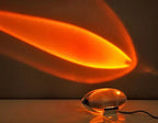 Solara Crystal Table Lamp With Built-In Star Projector