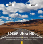 1080P-Dashcam mit zwei Objektiven und Front- sowie Innenraumansicht, NovaSight DuoCam