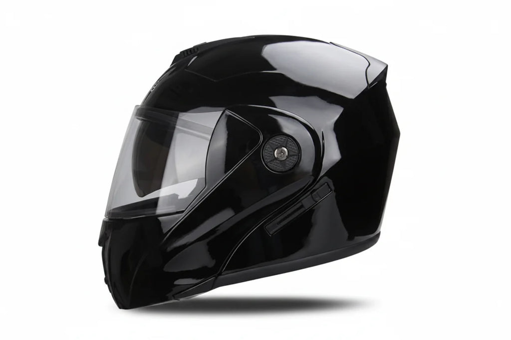 Modułowy kask motocyklowy z podwójną szybą, certyfikowany DOT | Fioriscas