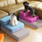 Escadas de luxo para cães, para um acesso seguro ao sofá e à cama - Fioriscas