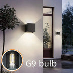 Moderni vedenpitävä alumiininen LED-seinävalaisin, IP65 - Fioriscas