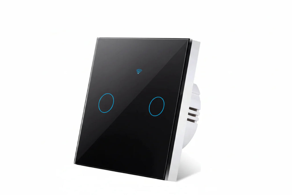 Smart WiFi Touch Light Switch, No Neutral Wire Needed, Alexa & Google
