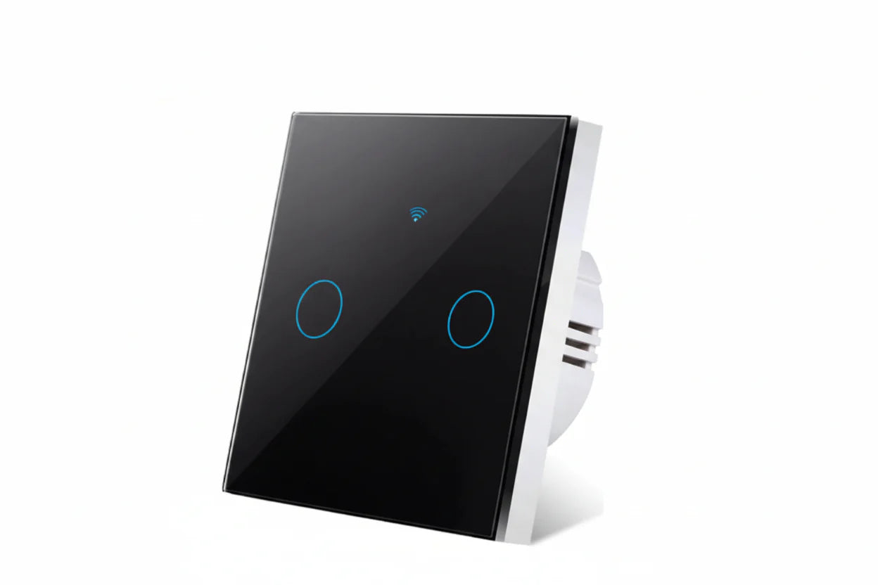 Smart WiFi Touch Light Switch, No Neutral Wire Needed, Alexa & Google