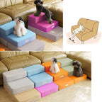 Escadas de luxo para cães, para um acesso seguro ao sofá e à cama - Fioriscas