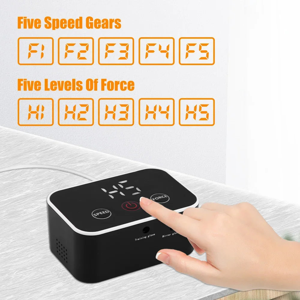 Finger Mobility Glove With Solo Valve Control And Mirror Sync Mode