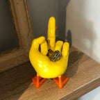 Marvento Resin Duck Figurine for Indoor & Outdoor Display, 6.1 In