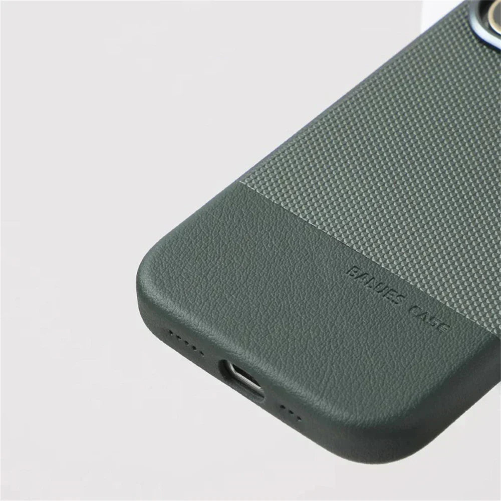 Slim pouzdro na iPhone s dvojitou texturou a MagSafe, Stealth Guard