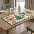 Kerstkeukenmat voor drogen & decoratieve doeleinden - Fioriscas