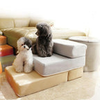Escadas de luxo para cães, para um acesso seguro ao sofá e à cama - Fioriscas
