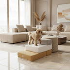 Escadas de luxo para cães, para um acesso seguro ao sofá e à cama - Fioriscas