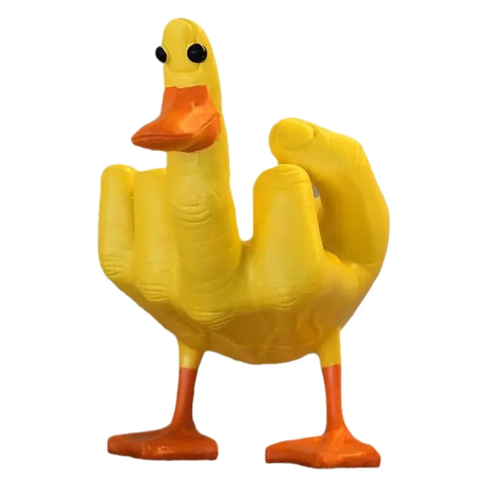Marvento Resin Duck Figurine for Indoor & Outdoor Display, 6.1 In