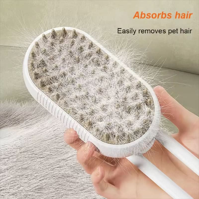 Steam comb for silky fur in dogs & cats - Fioriscas