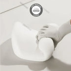 Almofada lombar ergonómica de espuma viscoelástica para carros, cadeiras e camas, com capa amovível | Fioriscas