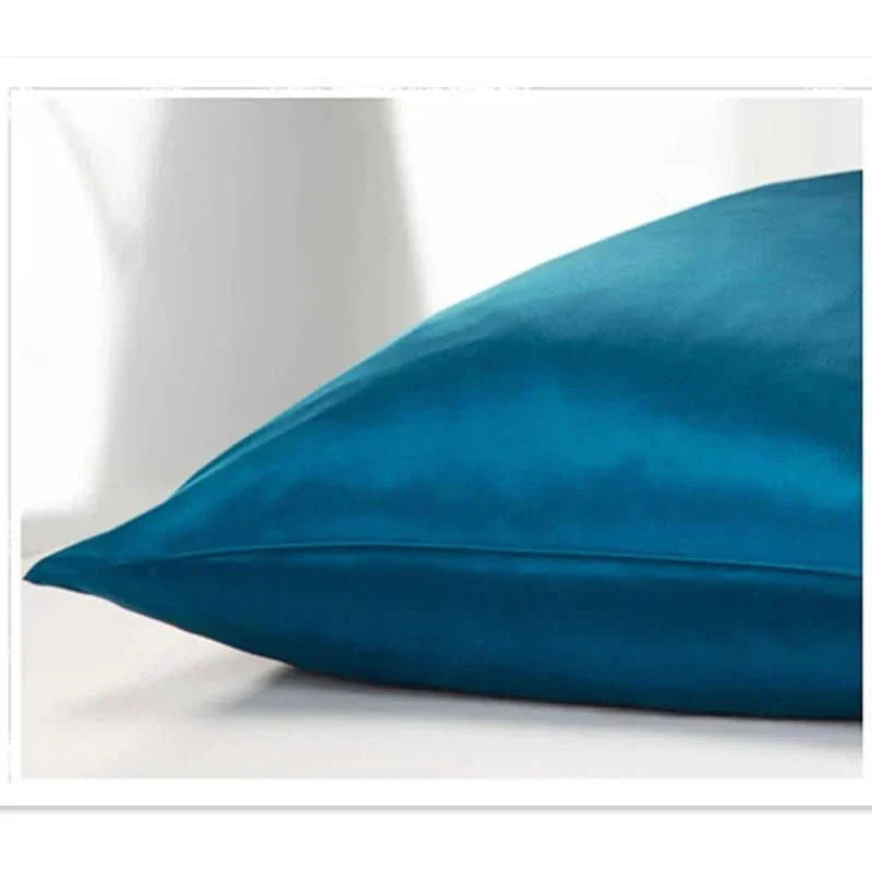 Capa de almofada de seda luxuosa para um sono repousante - Fioriscas