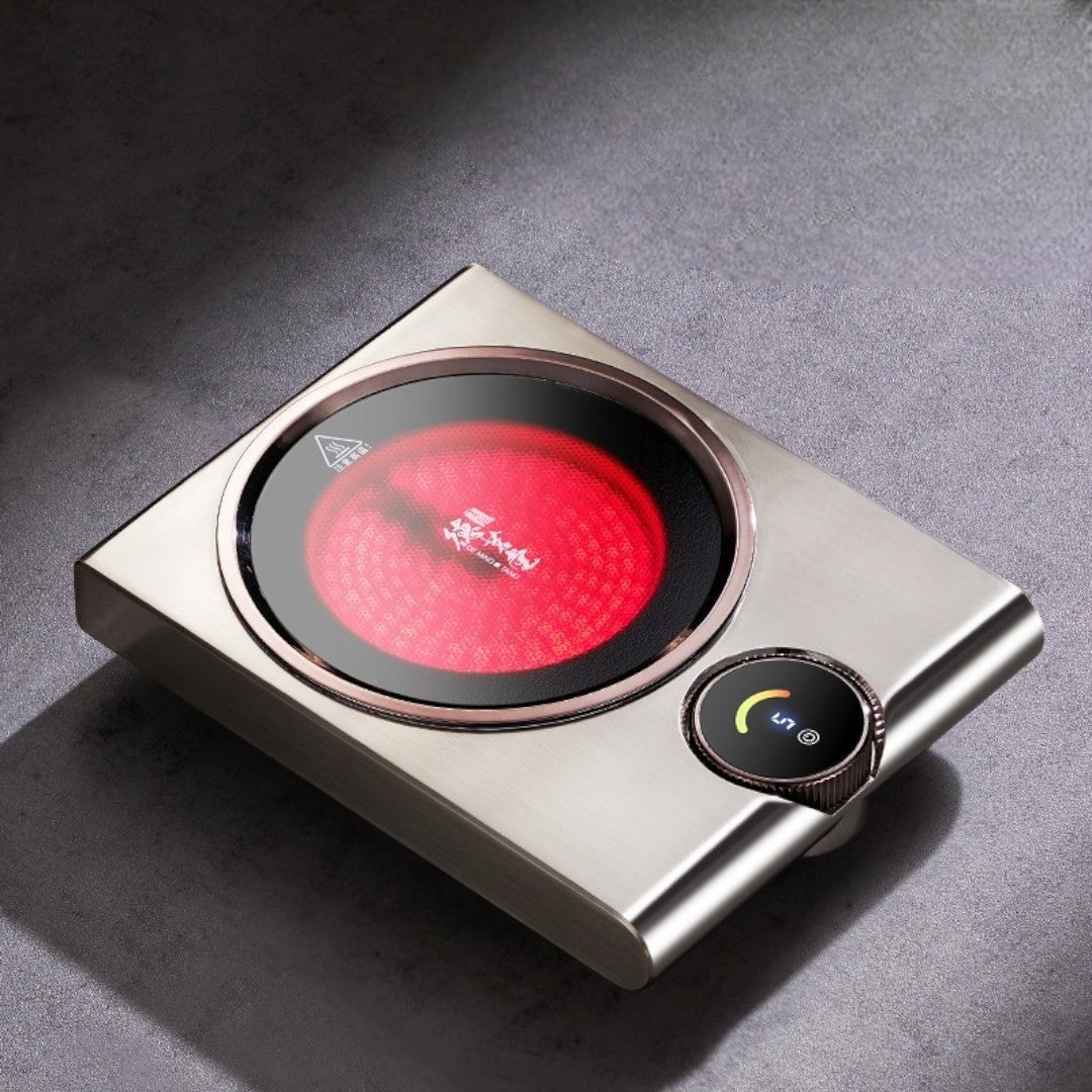 SerenoHeat 1000Wセラミックホットプレート 炭火風の加熱再現、紅茶愛好家向け | Fioriscas