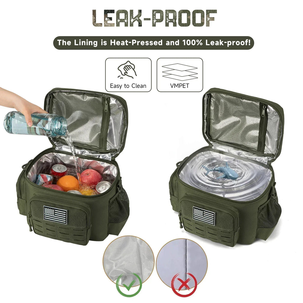 Trailforge Insulated Lunch Bag With Leakproof Cooler Lining
