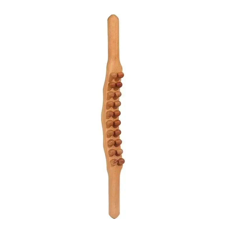 Luxury wooden Gua Sha massage stick | Promotes blood circulation & muscle relaxation
