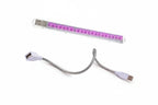 Luz de cultivo LED alimentada por USB para plantas de interior e hidroponia | Fioriscas