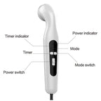 1 MHz ultralydsterapiapparat med tre effektniveauer og automatisk timer til lindring af muskel- og ledsmerter