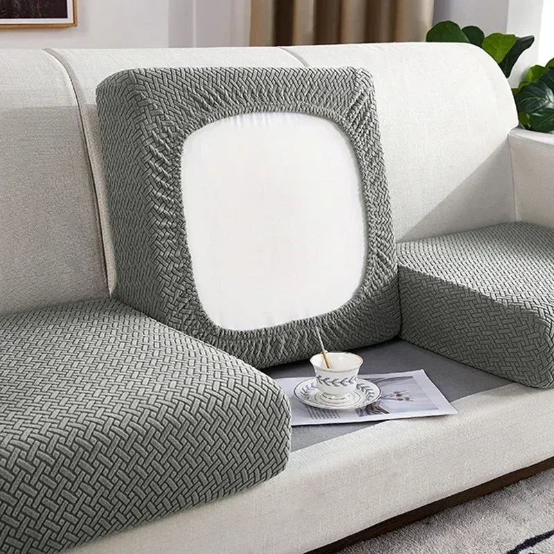 Elastisk jacquard-sofabetræk til sædehynder og beskyttelse hele vejen rundt - Fioriscas