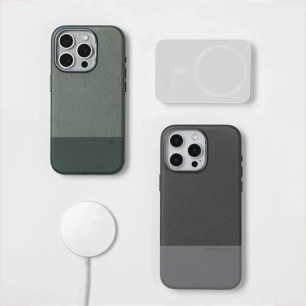 Slim pouzdro na iPhone s dvojitou texturou a MagSafe, Stealth Guard