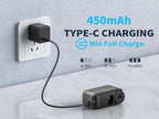 Chytrá elektrická mini pumpička na kolo Pro, přenosný hustič pro cyklisty | Fioriscas