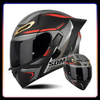 Modular Full-Face Motorcycle Helmet with Dual Visor | Fioriscas
