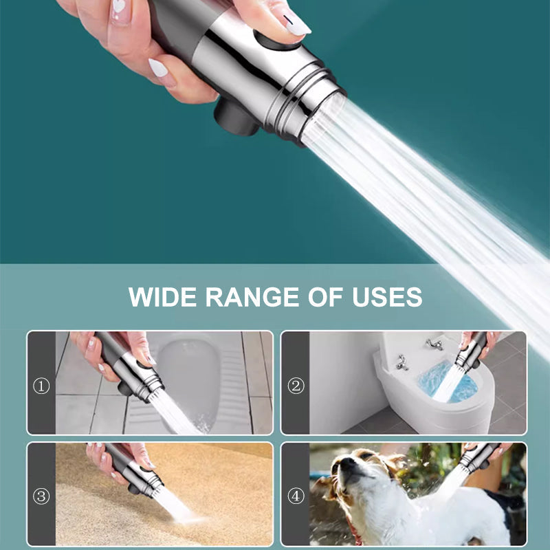 High-Pressure Shower Head by FluxFlow Pro with 9-Layer Filtration