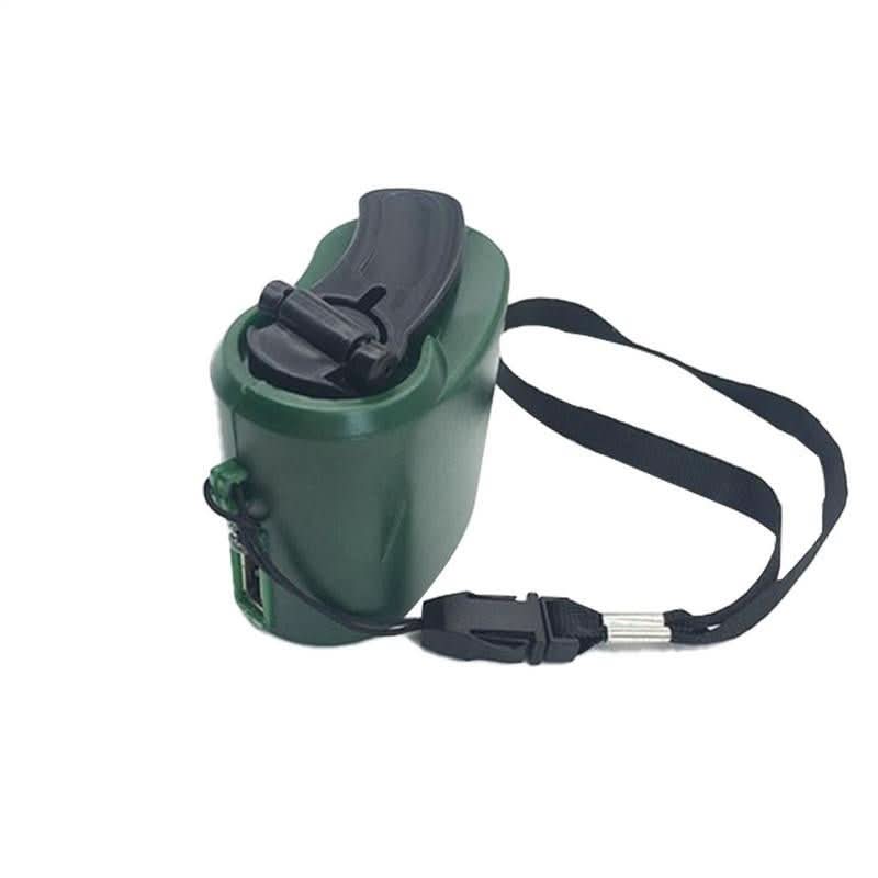 Przenośna ładowarka awaryjna z korbką, USB i LED - Fioriscas
